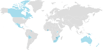 Distribution Pentecostal Movement