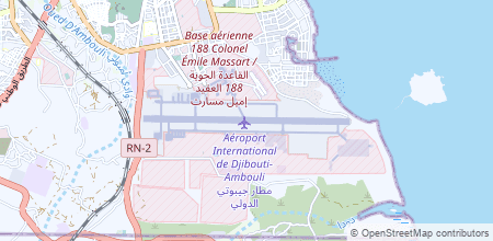 Djibouti-Ambouli Airport on the map