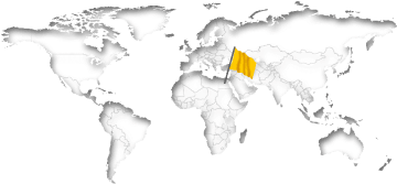 Egypt on the world map
