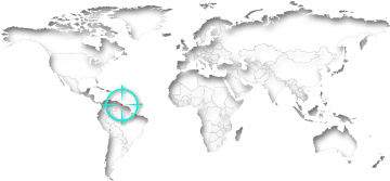 Guyana on the world map