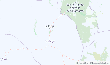 Map of La Rioja
