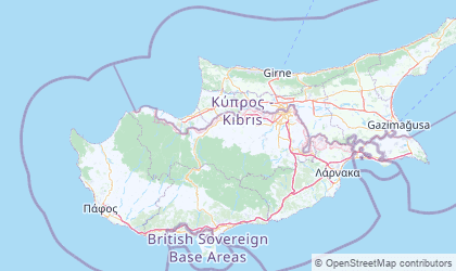 Map of Lefkosia