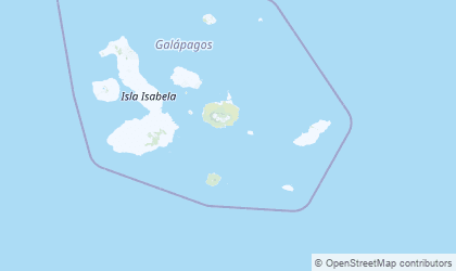 Map of Galapagos