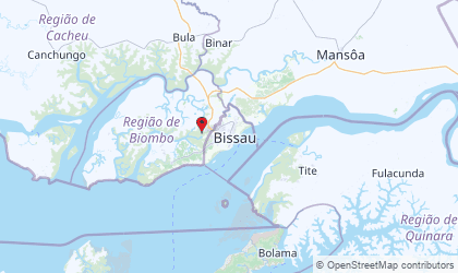 Map of Bissau