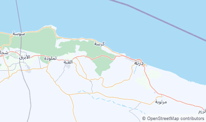 Map of Darnah