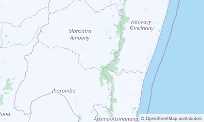 Map of Upper Matsiatra