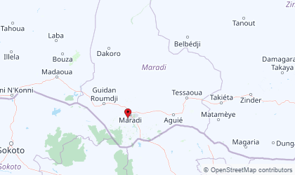 Map of Maradi