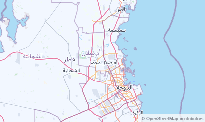 Map of Baladiyat Umm Salal