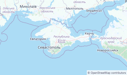 Map of Crimea