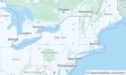 Map of New York