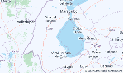 Map of Zuliana