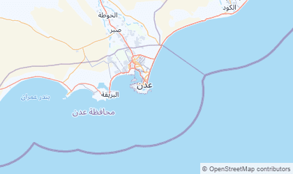 Map of Aden