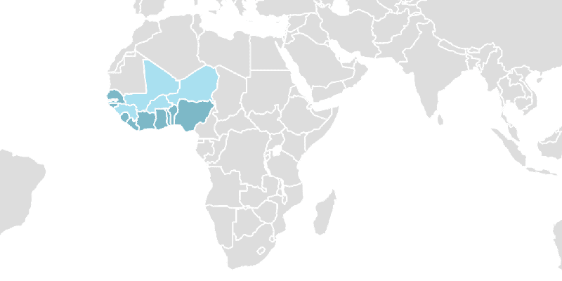 Members of the ECOWAS - Economic Community of West African States