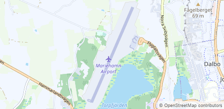 Mariehamn Airport on the map