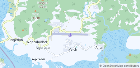 Babelthuap Airport on the map