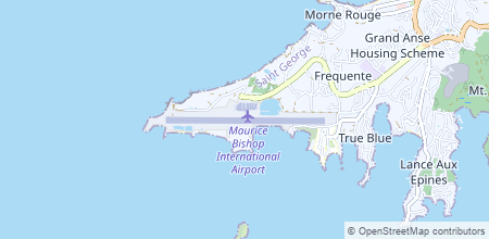 Point Salines International Airport on the map