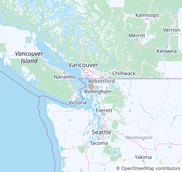 Recent earthquakes in Canada