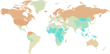 Mapsome 🌎 on X: Average breast size by country Follow @mapsome