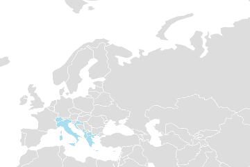 Distribution Albanian