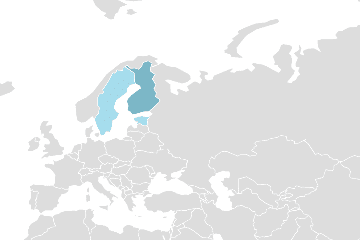Distribution Finnish