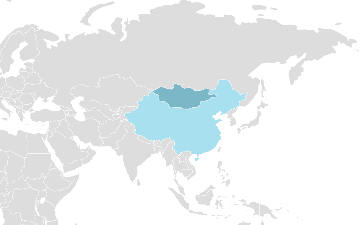 Distribution Mongolian