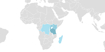 Distribution Swahili