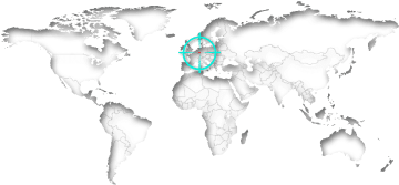 Luxembourg on the world map
