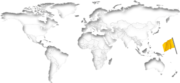 Tokelau on the world map