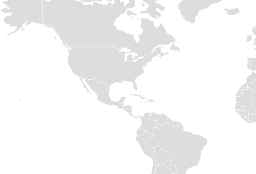 Map of member countries: OECS - Organization of Eastern Caribbean States