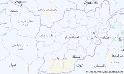 Map of West Afghanistan