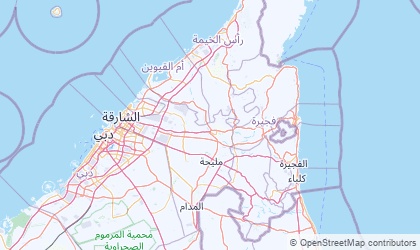 Map of Ash Shariqah