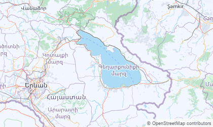 Map of Geghark'unik'i Marz
