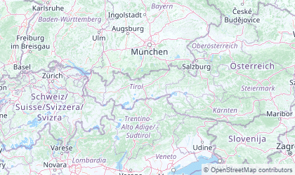 Map of Tirol