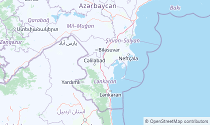 Map of Talysh