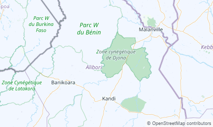 Map of Alibori