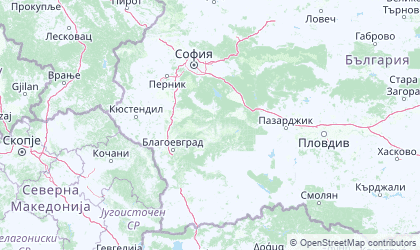 Map of Southwest / Sofia