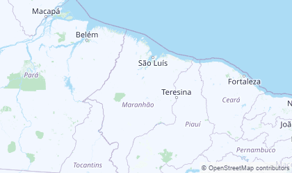 Map of Maranhão