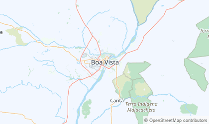 Map of Roraima