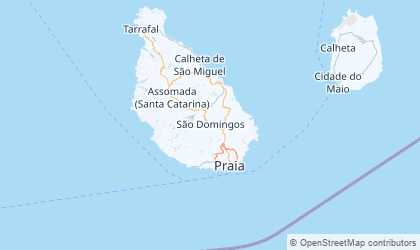 Map of São Domingos