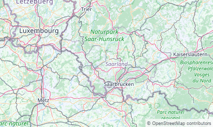 Climate: Saarland in Germany