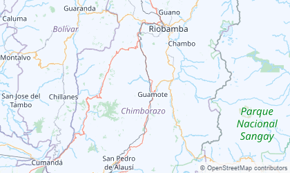 Map of Chimborazo