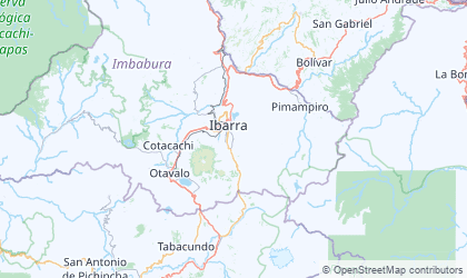 Map of Imbabura