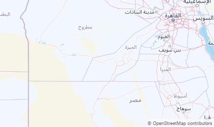 Map of Western Desert