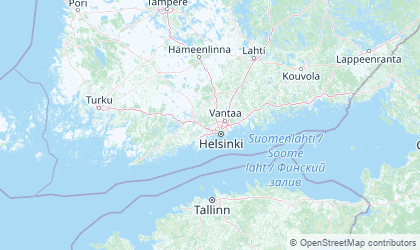 Map of Mikkeli