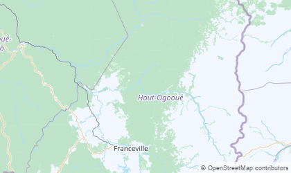 Map of Haut-Ogooué