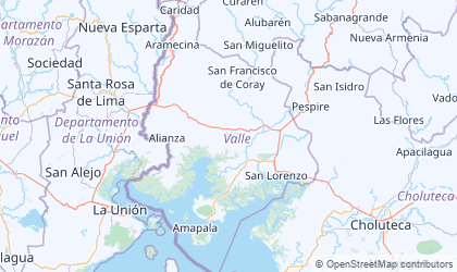 Map of Valle