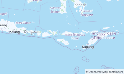 Climate: Lesser Sunda Islands in Indonesia