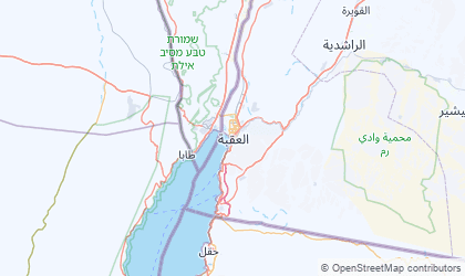 Map of Aqaba
