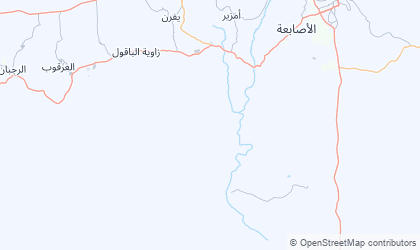 Map of Sha'biyat al Jabal al Gharbi