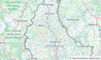 Map of Diekirch